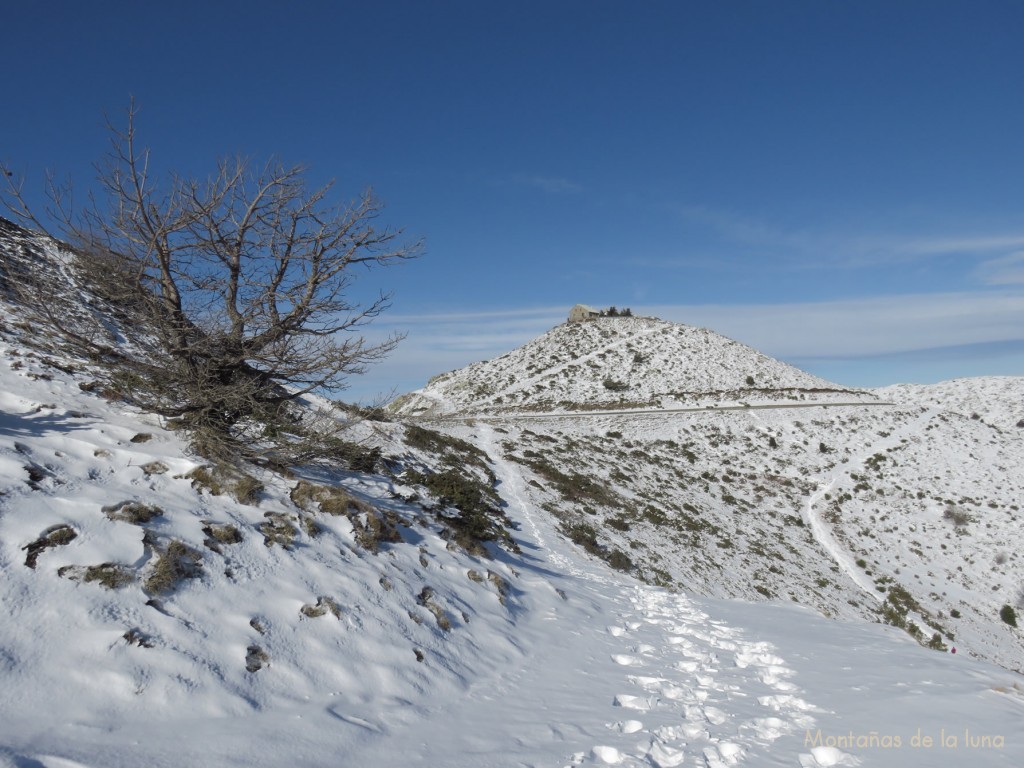 Bordeando la prohibida cima del Puig Sesolles hacia el Turó de l'Home